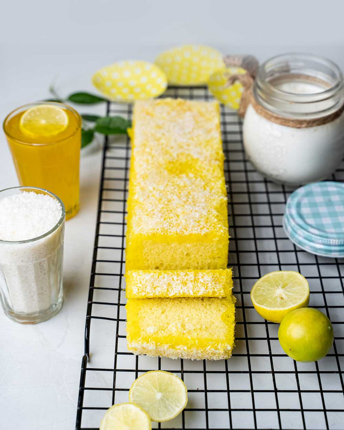 Pannacotta Lamingtons — My Yummy Spatula